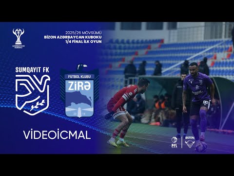 Bizon Azərbaycan Kuboku 2025/2026 1/4 final mərhələsi ilk oyun “Sumqayıt” 0–0 “Zirə”