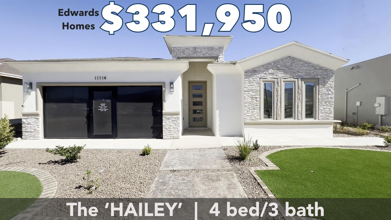 Inside a Brand New Edwards Home in El Paso, TX — Full Walkthrough Tour