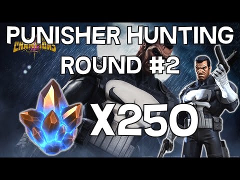 250x Arena Crystal Opening Round #2 - 500,000 Battle Chips - Marvel Contest Of Champions