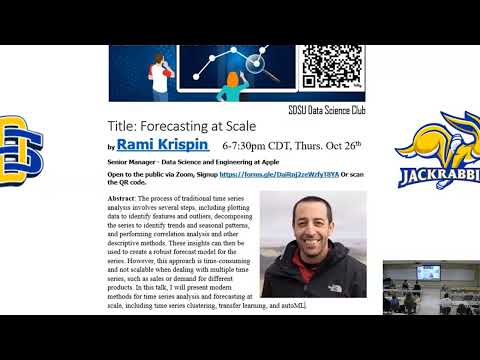 Forecasting at scale: a seminar on time-series analysis by Rami Krispin.