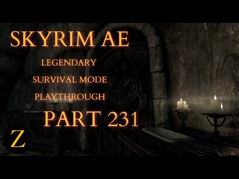 Skyrim Anniversary Edition / Legendary Difficulty Survival Mode Part 231 - Golldir