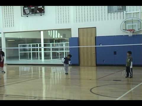 Andrew and Matthew Badminton