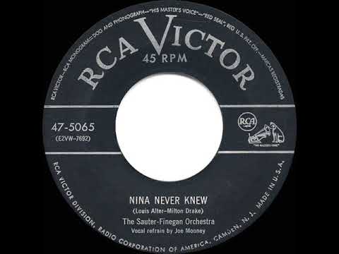 1952 Sauter-Finegan Orch. - Nina Never Knew (Joe Mooney & group, vocal)