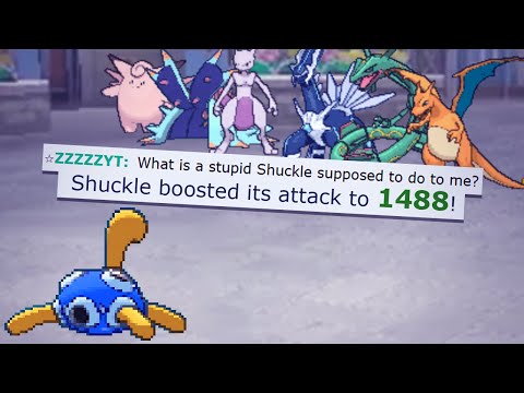 THIS IS WHY SHUCKLE IS THE STRONGEST POKEMON EVER