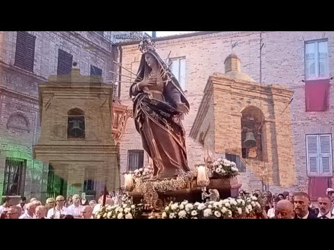 Le campane di Montefano (MC) per la processione della B.V. Addolorata, patrona della città- v.169