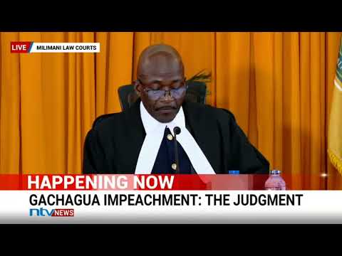 Gachagua Impeachment: High Court holds that National Assembly conducted proper public participation