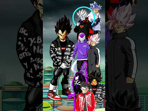 Drip Vegeta Vs All Drip Characters |Who Is Strongest #shorts #dragonball #dbs #goku