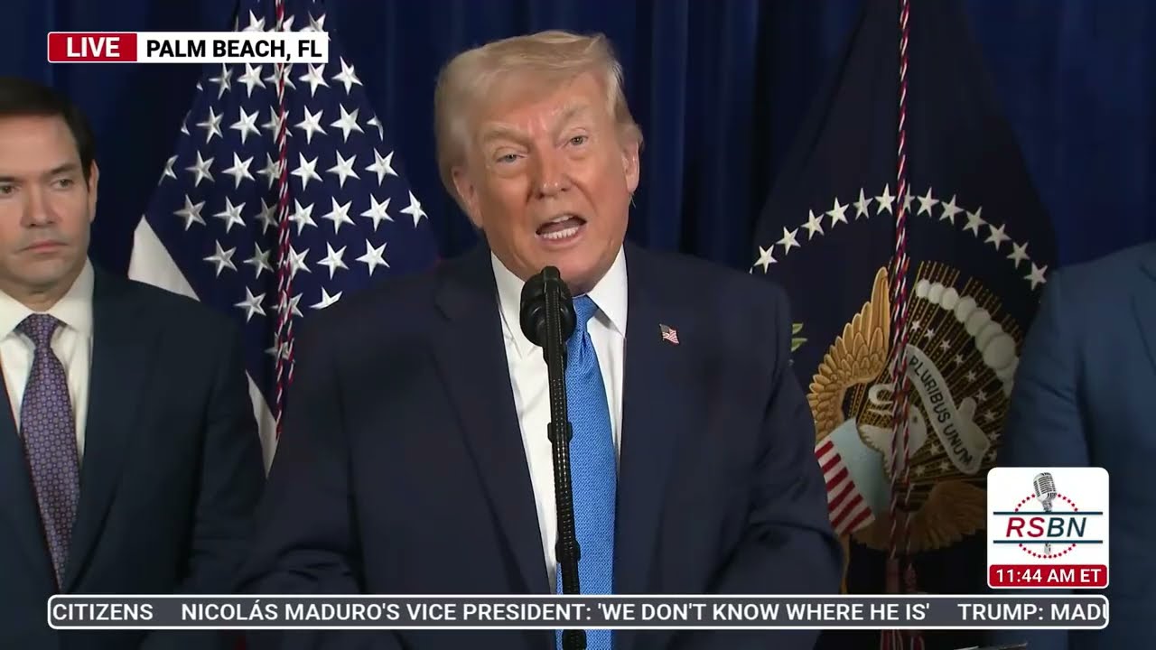 FULL: President Trump Holds a Press Conference on the Capture of Venezuela’s Nicolas Maduro - 1/3/26
