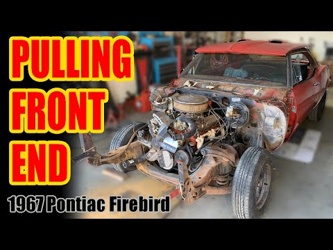 How to Remove the Radiator Core Support Pontiac Firebird - Classic Muscle Car Restoration Project