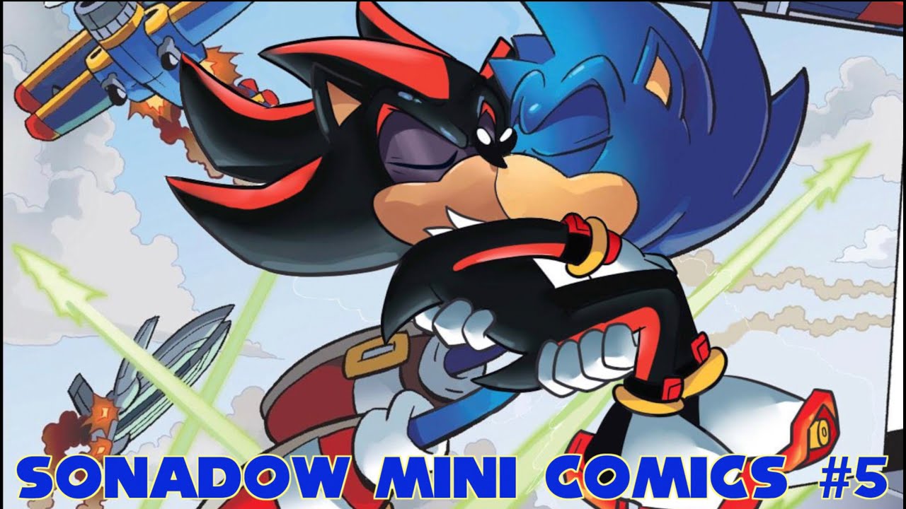 Cute Sonadow Comics #5 | Sonadow mini comic dubs 💙🖤