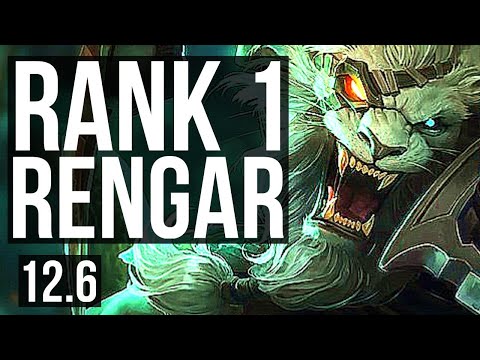 RENGAR vs CAMILLE (TOP) | Rank 1 Rengar, 3.5M mastery, 1100+ games, 6/1/2 | KR Challenger | 12.6