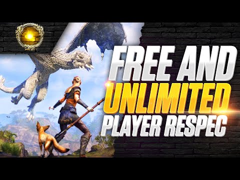 ESO - Full Character Respec for FREE!!!