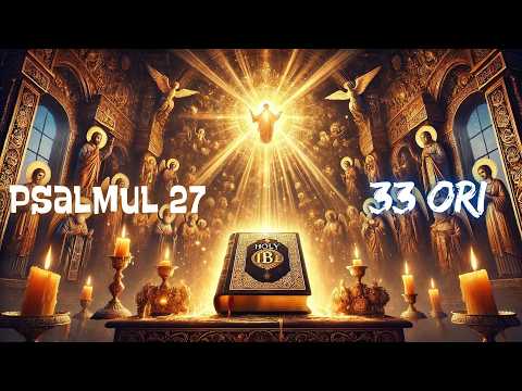 🛡️ Psalmul 27 Repetat de 33 de Ori: Puterea Credinței și Protecției Divine! 🙏✨