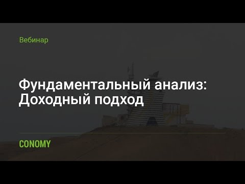 Фундаментальный анализ: Доходный подход  / ТерраДоксИнвест