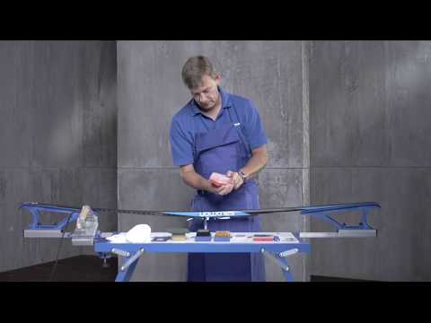 HOLMENKOL Nordic Grundpräparation neuer Ski: Anwendung mit Betamix