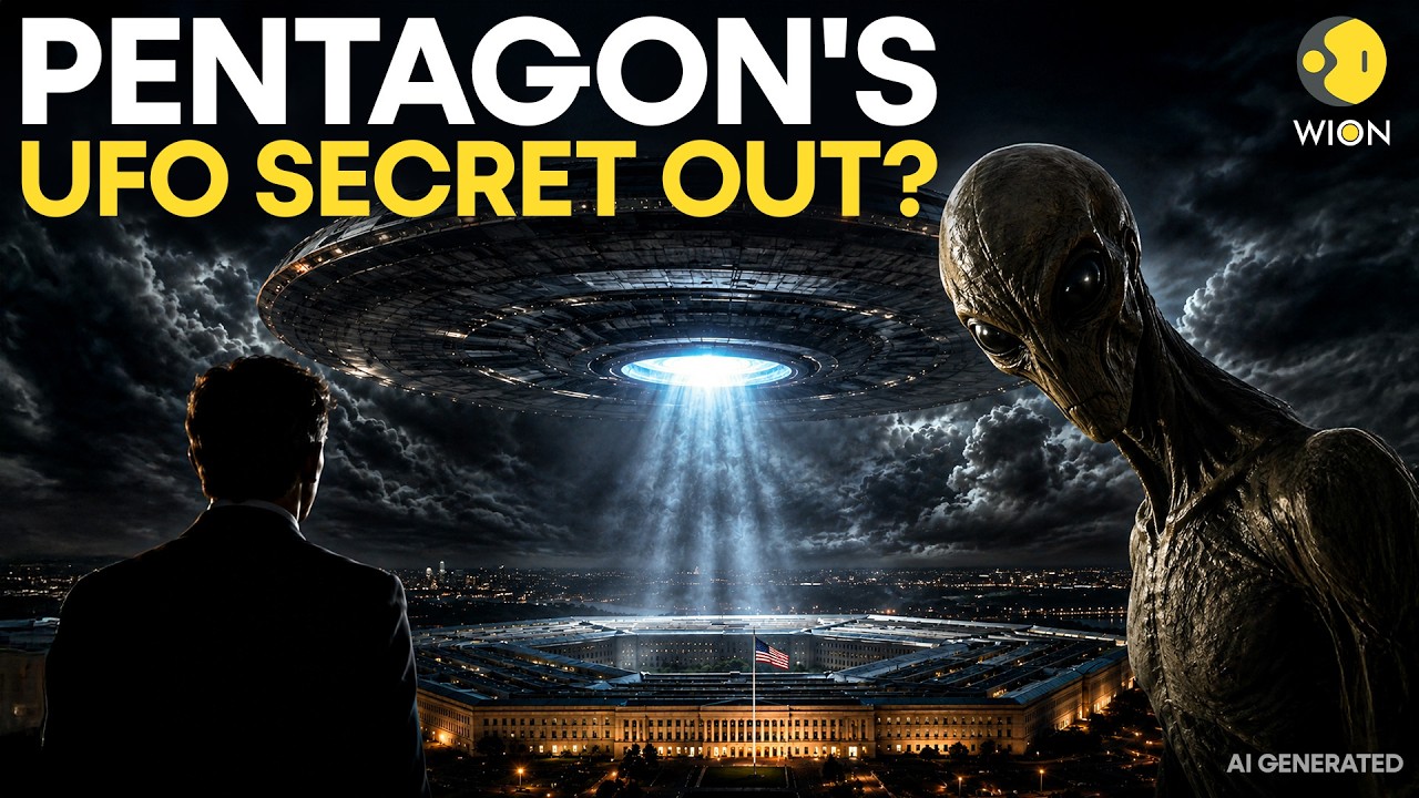 UFO Files LIVE: UFO Mystery EXPLODES After Pentagon’s Latest Secret Dump | WION Live