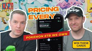 We Priced EVERY ETB In Our Pokemon Collection