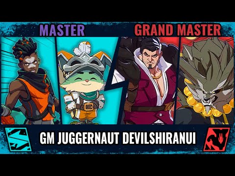GM JUGGERNAUT devilshiranui – [Master] Teemo Ekko VS Darius Warwick [Grand Master] | 2XKO