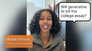 Will Generative AI Kill the College Essay?