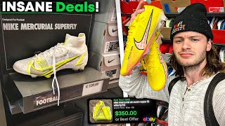 Finding CRAZY Soccer Cleat Deals at the Outlets!! NEW Ronaldo Nike Mercurial for $100