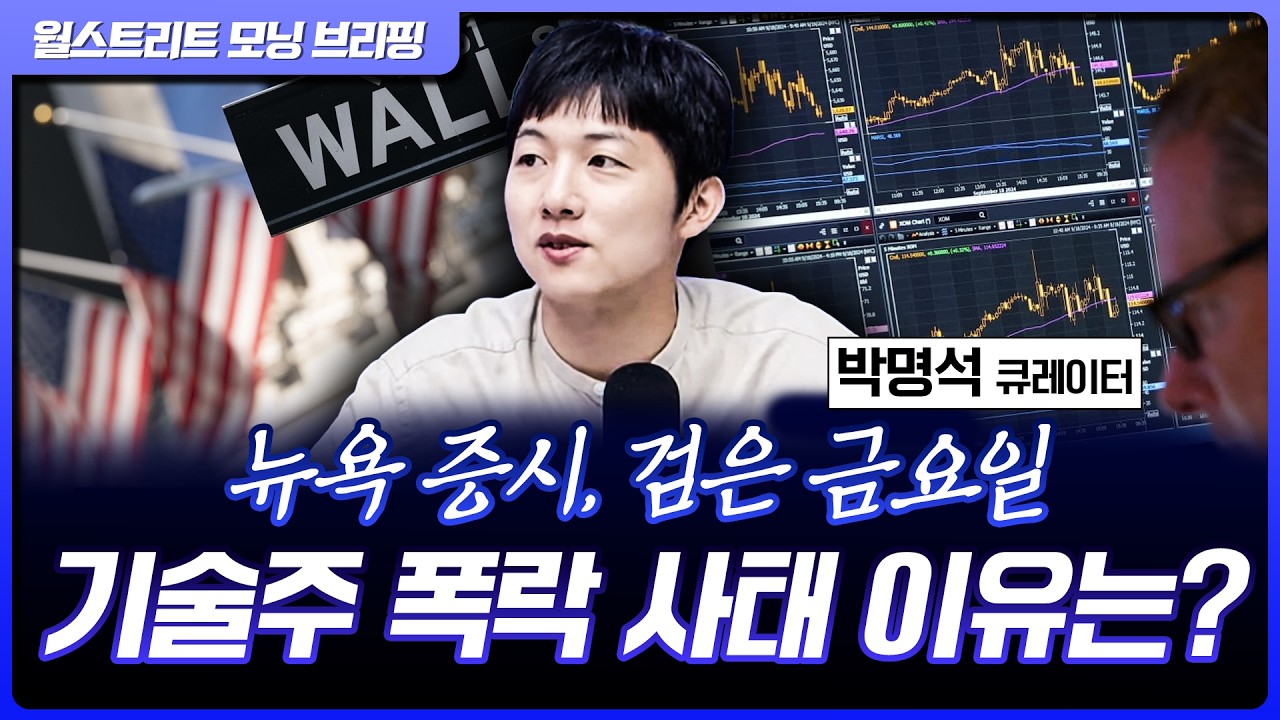 S&P500, 하루 만에 1조 8천억 달러 증발...시장은 무엇을 두려워하고 있을까? [월가 뉴스레터]