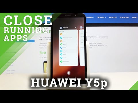 How to Remove Running Apps in HUAWEI Y5p – Fasten Your Device