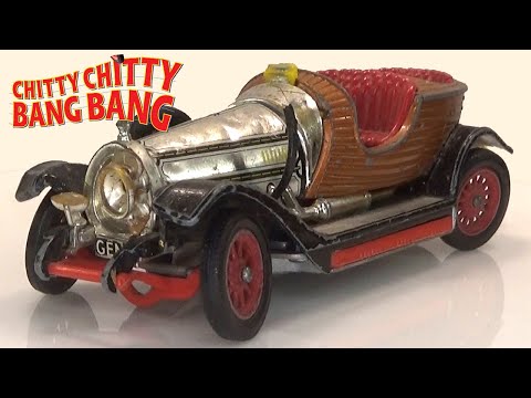 Chitty Chitty Bang Bang Corgi No 266 restoration. 1968 hit film Toy model cast.