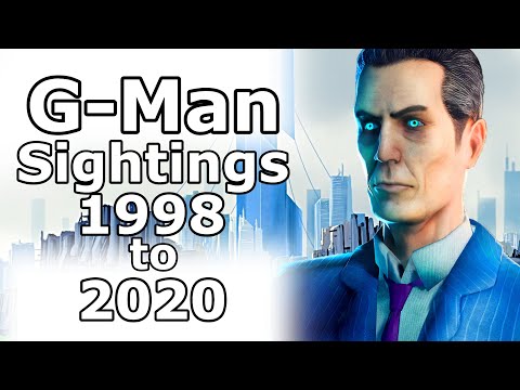 All G-Man Sightings (1998 - 2024)