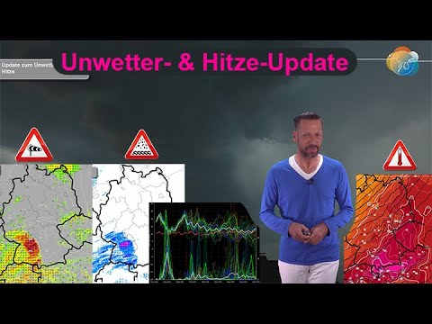 Thunderstorm/severe weather update & heat update. Pressure wave late tonight in the south. Coolin...