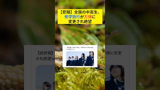 [問卦] 日本全國高中生崩潰 學校旅行到世博會