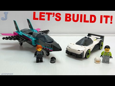 LEGO City 2026 Jet vs. Car 60489 Unboxing, Build, & Review