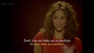 Shakira - My hips don&#39;t lie [Lyrics English + Español]