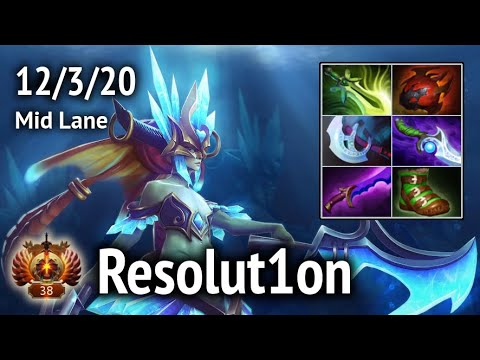 New Naga Siren Resolut1on. Forward Gaming Mid Lane. Full game. Dota 2