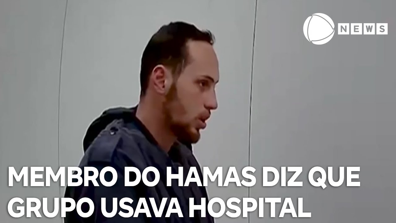 Membro do Hamas confirma que grupo usava hospital como apoio