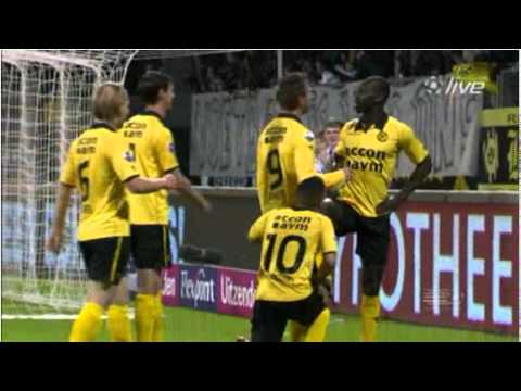 Beautiful bicycle kick (omhaal) by Pa-Modou Kah (Roda JC - VVV Venlo, 16-4-2011)