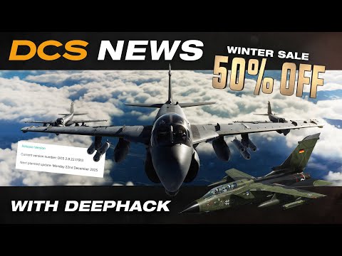 DCS News - 20th December 2025 | DCS Winter Sale, DCS A6 update and DCS Tornado update