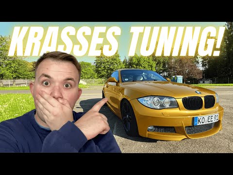 BMW 1er TUNING E82! Wie viel geht mit wenig Budget?