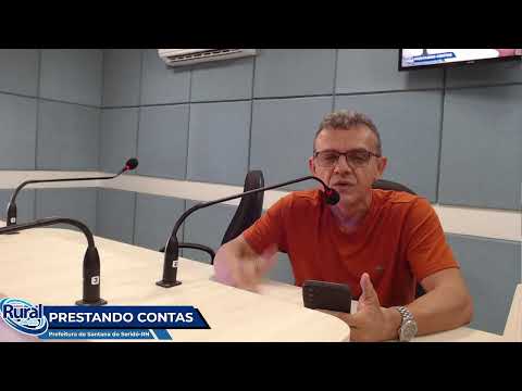 PROGRAMA PRESTANDO CONTAS PREFEITURA DE SANTANA DO SERIDÓ-  (SEXTA) 27/03/26