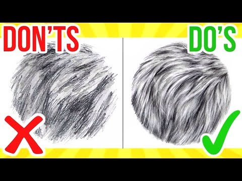 DO'S & DON'TS: How To Draw Fur | Step By Step Drawing Tutorial