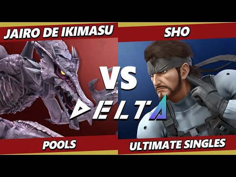 Delta 5 - Jairo de ikimasu (Ridley) Vs. SHO (Snake) Smash Ultimate - SSBU