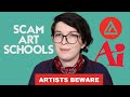 Scam Art Schools (and why you don't need to go art school) | ARTISTS BEWARE