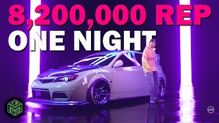 How I Earned 8 MILLION REP in ONE NIGHT | NFS Heat Rep Guide | How to Earn Rep Fast