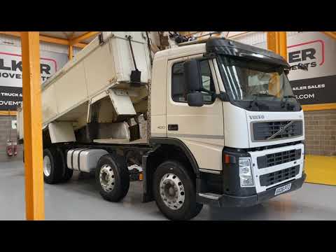 New In Stocklist For Sale: VOLVO FM 8X4 ALUMINIUM INSULATED TIPPER - 2006 - KX06 PTO