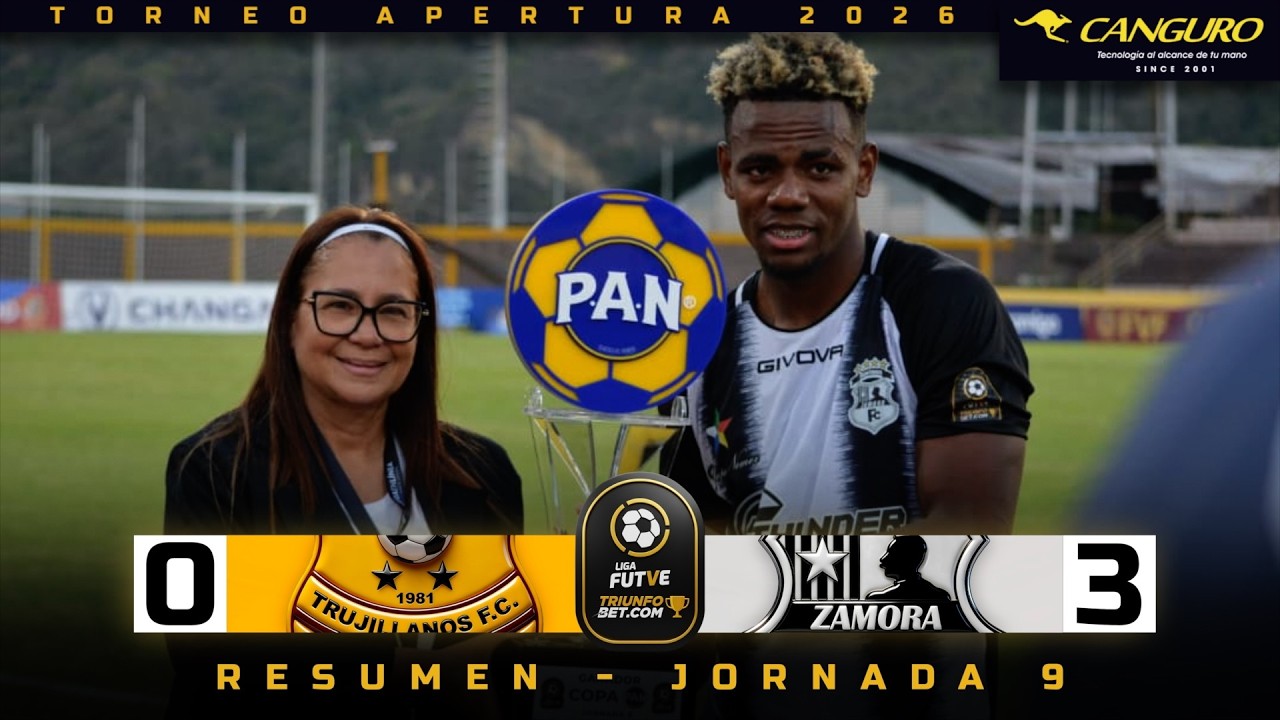 Trujillanos vs Zamora Highlights