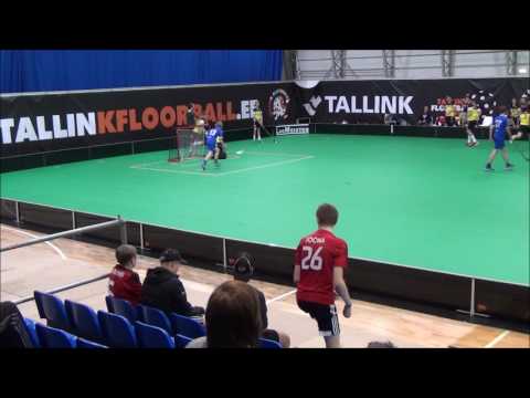 Tallink Floorball 2016. Vendelsö IK innebandy P01 - FSM Ulbroka