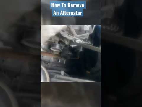 How To Remove An Alternator on A 2012 Hyundai Genesis V6 Motor #how #diy #car #tips