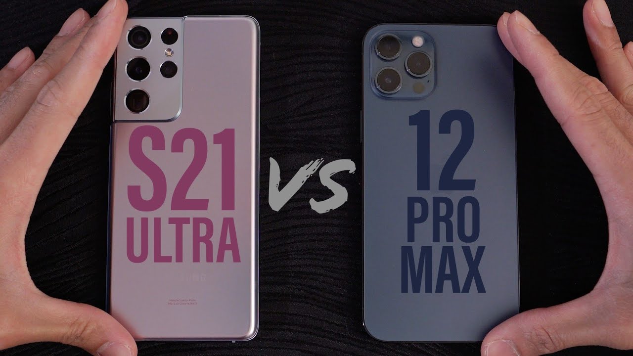 Samsung Galaxy S21 Ultra vs iPhone 12 Pro Max SPEED TEST!