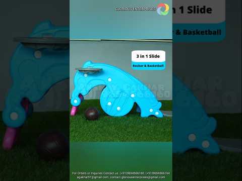 OK Play 3 in 1 Rocker, Slider and Basketball