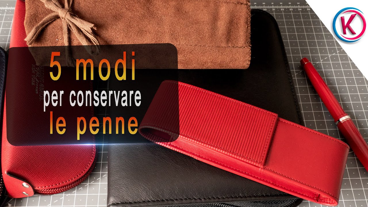 5 modi per conservare le penne: astucci e affini.