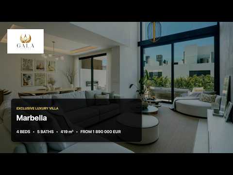 Contemporary 4-Bedroom Villa in Río Real - Video